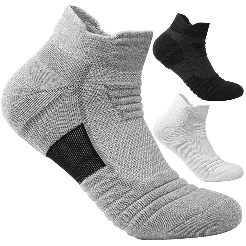 Athletic Sock Cushion - 3 Pairs Breathable Mesh Athletic Terry