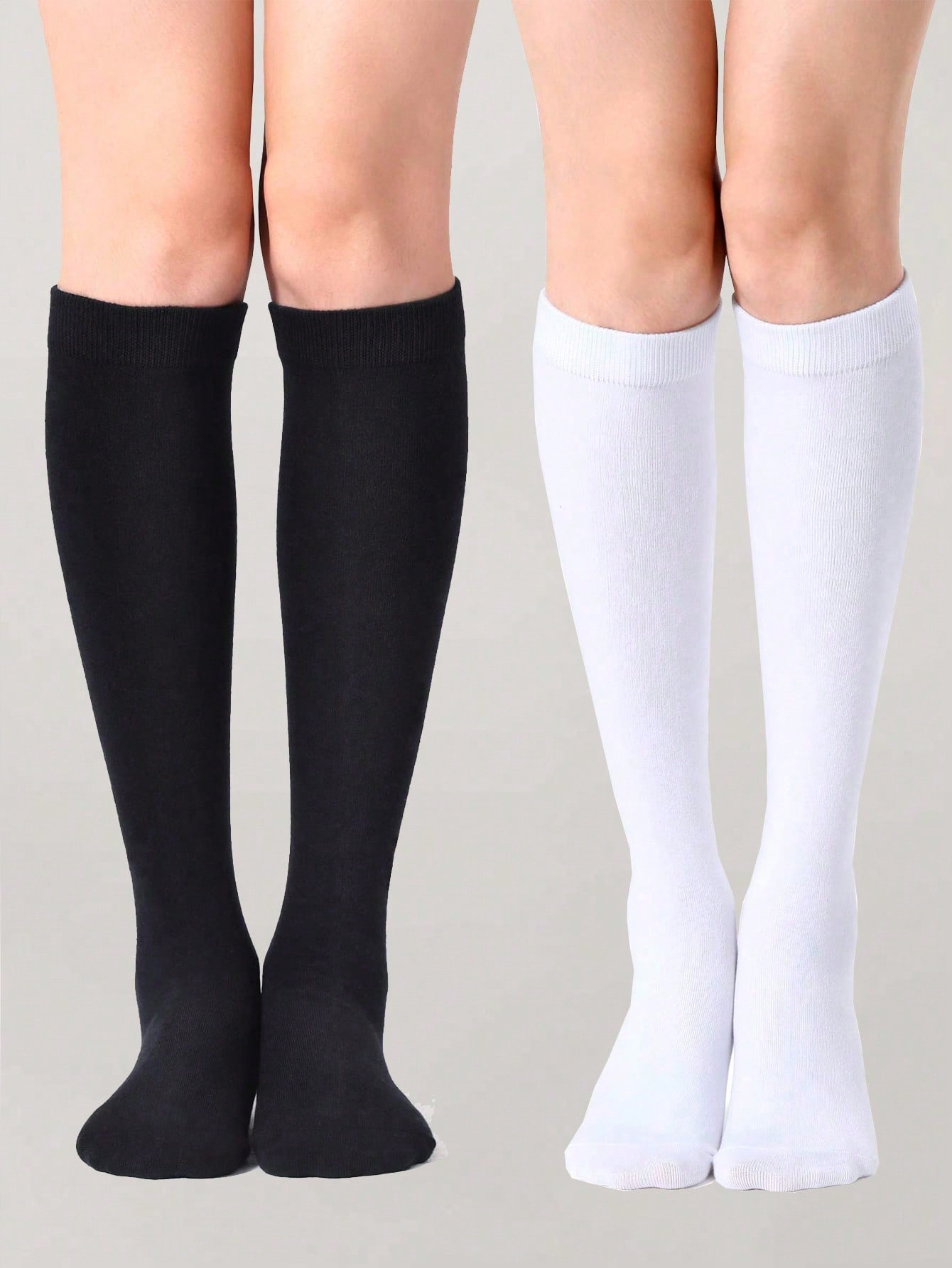 Knee High Sock Women - Women Soft Calf Socks Stockings Black
