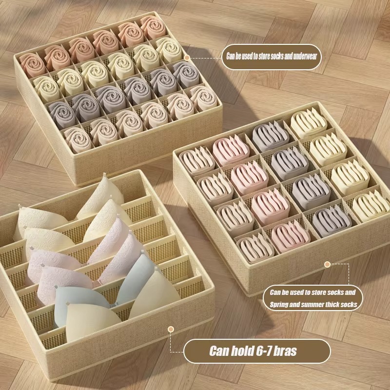 1-2Pcs Non-woven Fabric Underw - Sock Organizer Tray review and price