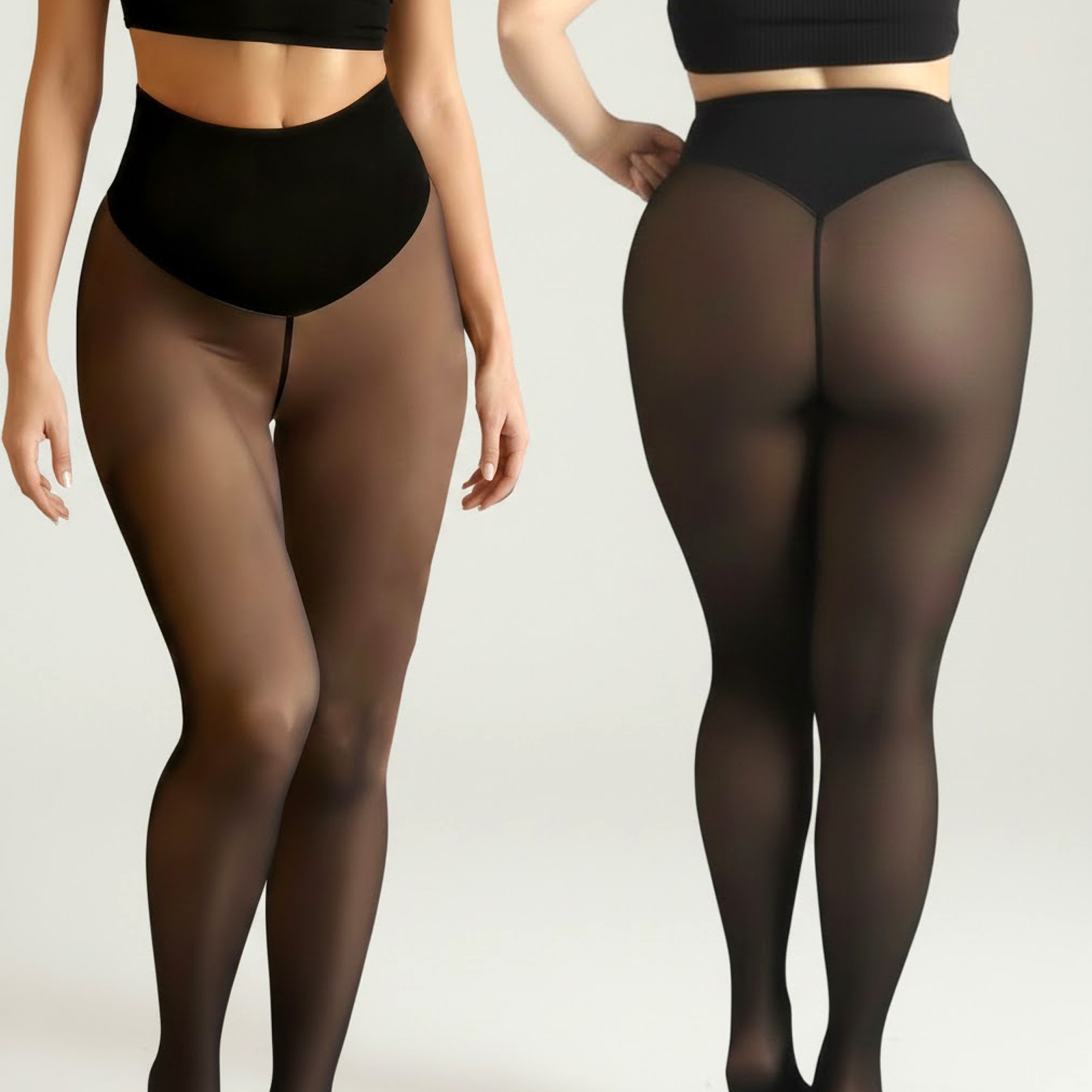 One Seam Fleece Lined Tights S - Tights Pantyhose Sheer review and price