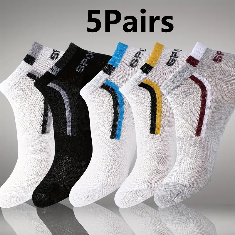5Pair Men's Anti-Slip Ankle Bo - Ankle Sock Low Cut review and price
