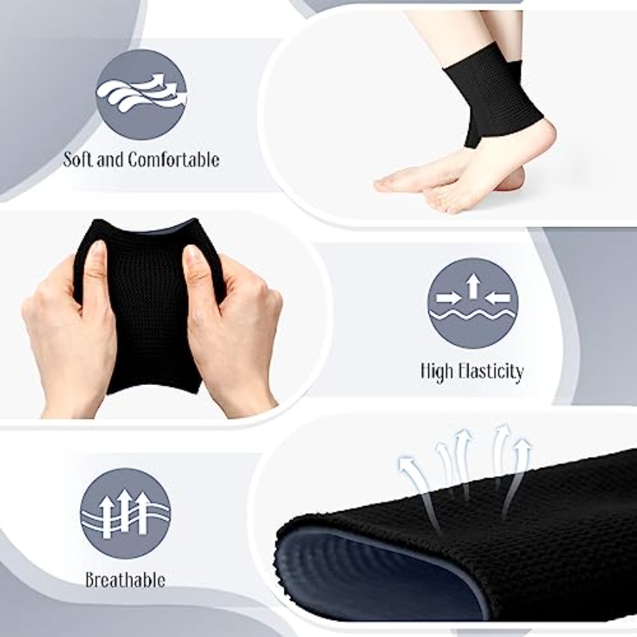 2 Pcs Ankle Gel Sleeves Padded - Ankle Brace Sock review and price