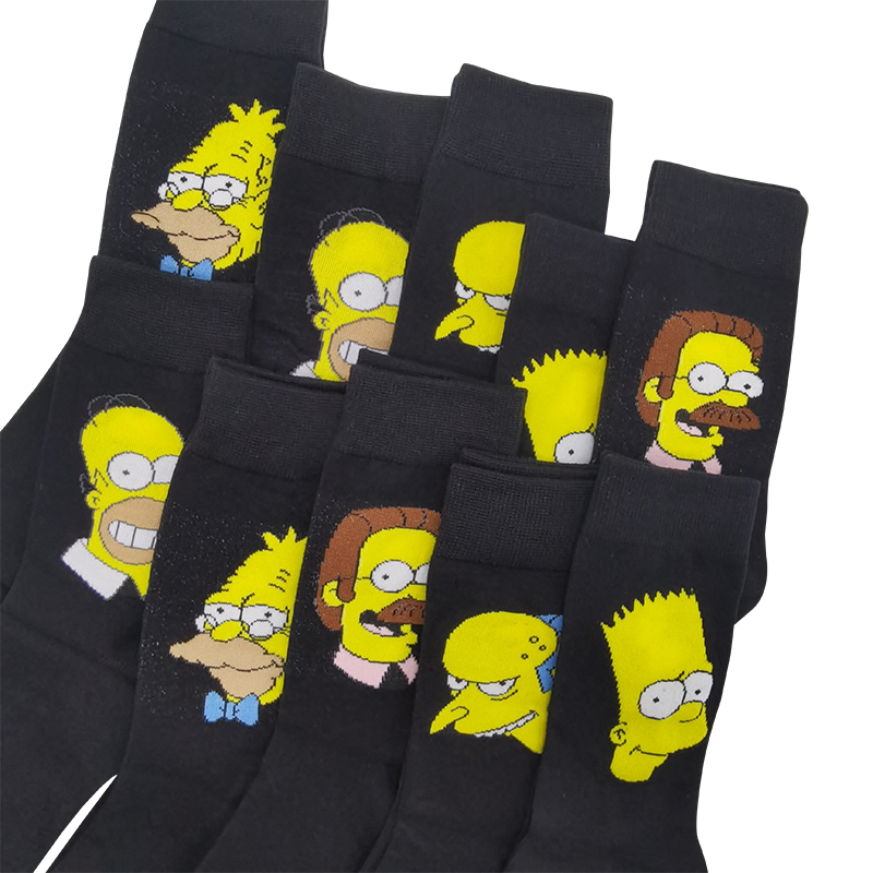 10 Pairs/Pack Funny Men Woman  - Cotton Crew Sock Pack review and price
