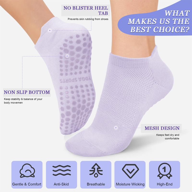 3 Pairs Yoga Socks for Women B - Grip Sock Yoga review and price