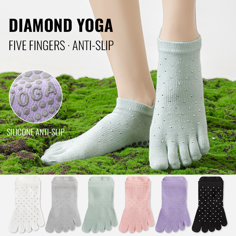 MiiOW Non-Slip Grip Pilates So - Toe Sock Split review and price