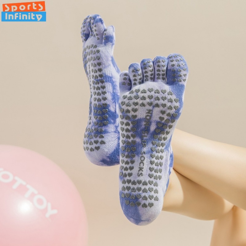 New Non Slip Tie Dye Five Fing - Toe Sock Split review and price