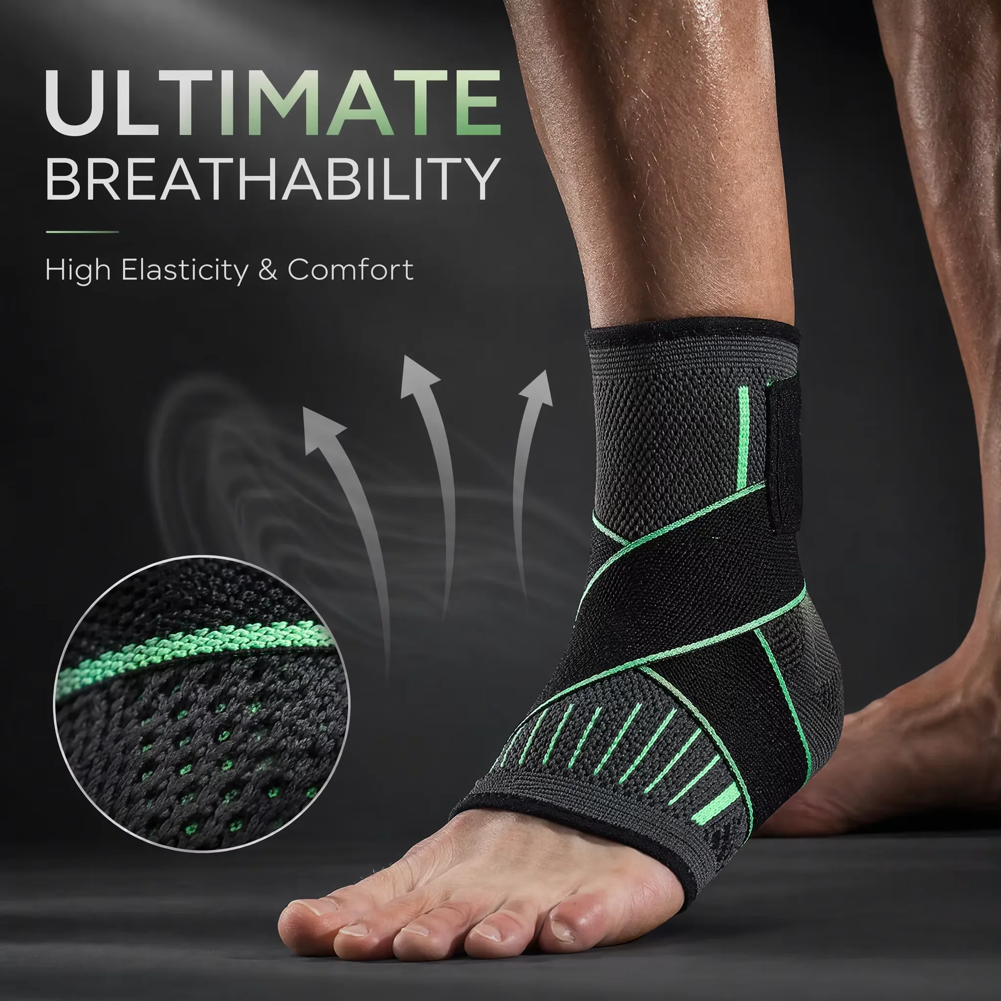 Breathable Compression Ankle B - Ankle Brace Sock review and price