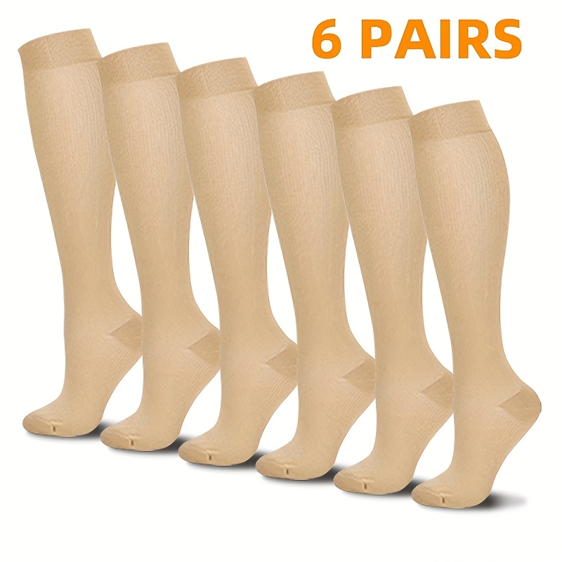 6 Pairs Mid-Calf Compression S - Wool Hiking Sock review and price