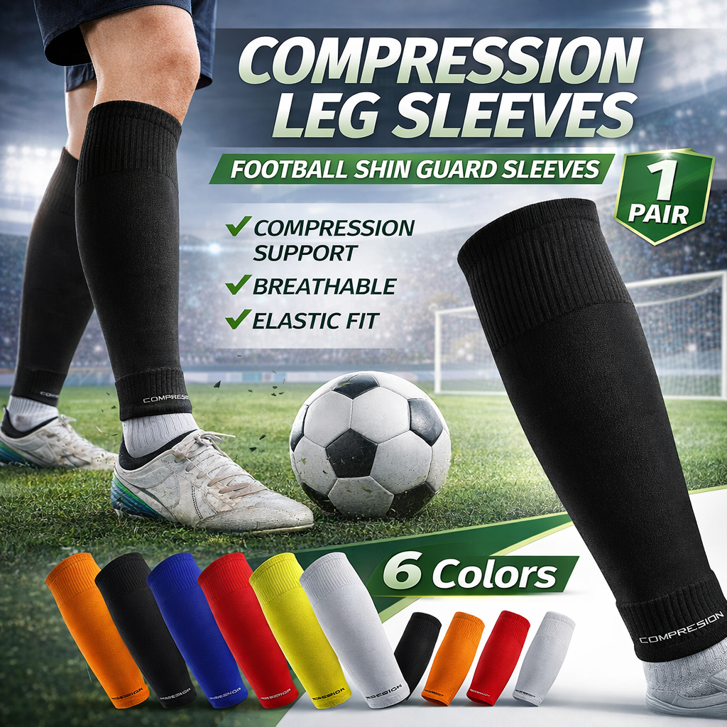 1 Pair Soccer Leg Sleeves Comp - Compression Sleeve Calf review and price