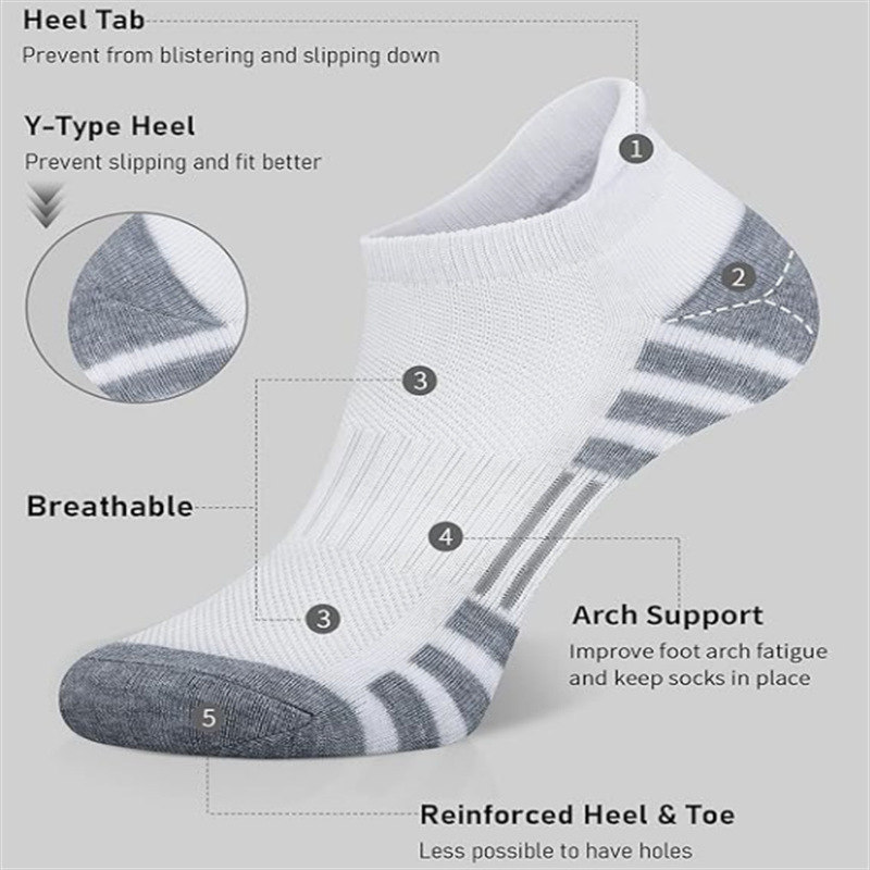 Unisex Low Cut Sports Tab Ankl - Athletic Sock Cushion review and price