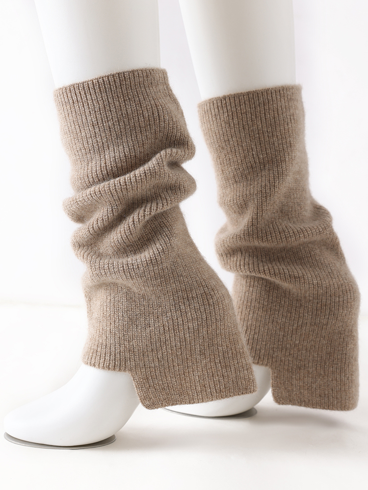 100% Pure Cashmere Leg Warmers - Boot Sock Slouchy review and price