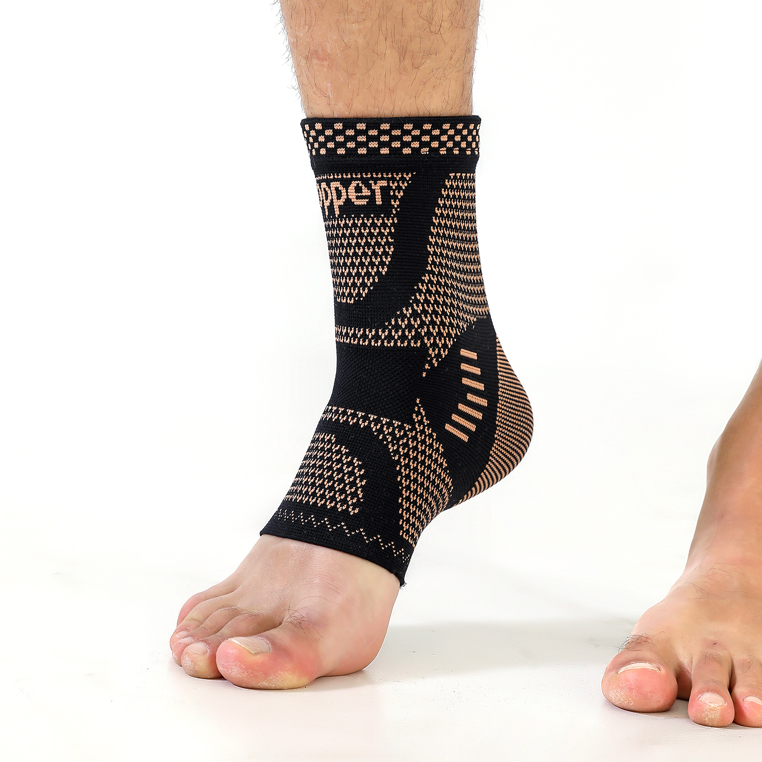 1/2 piece Copper Ankle Brace,I - Ankle Brace Sock review and price