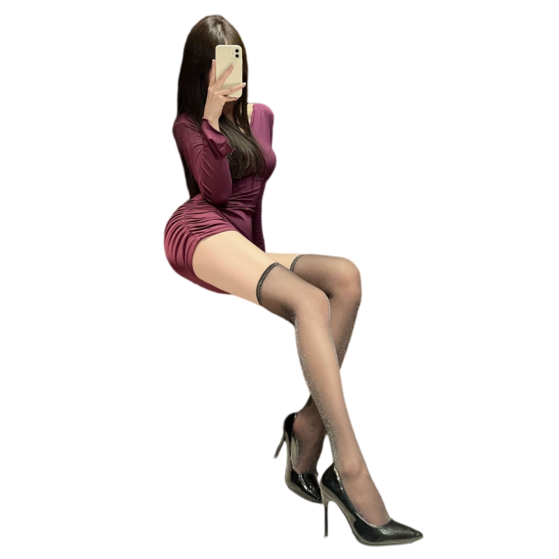 Gypsophila Fine Flashing Black - Knee High Sock Women review and price