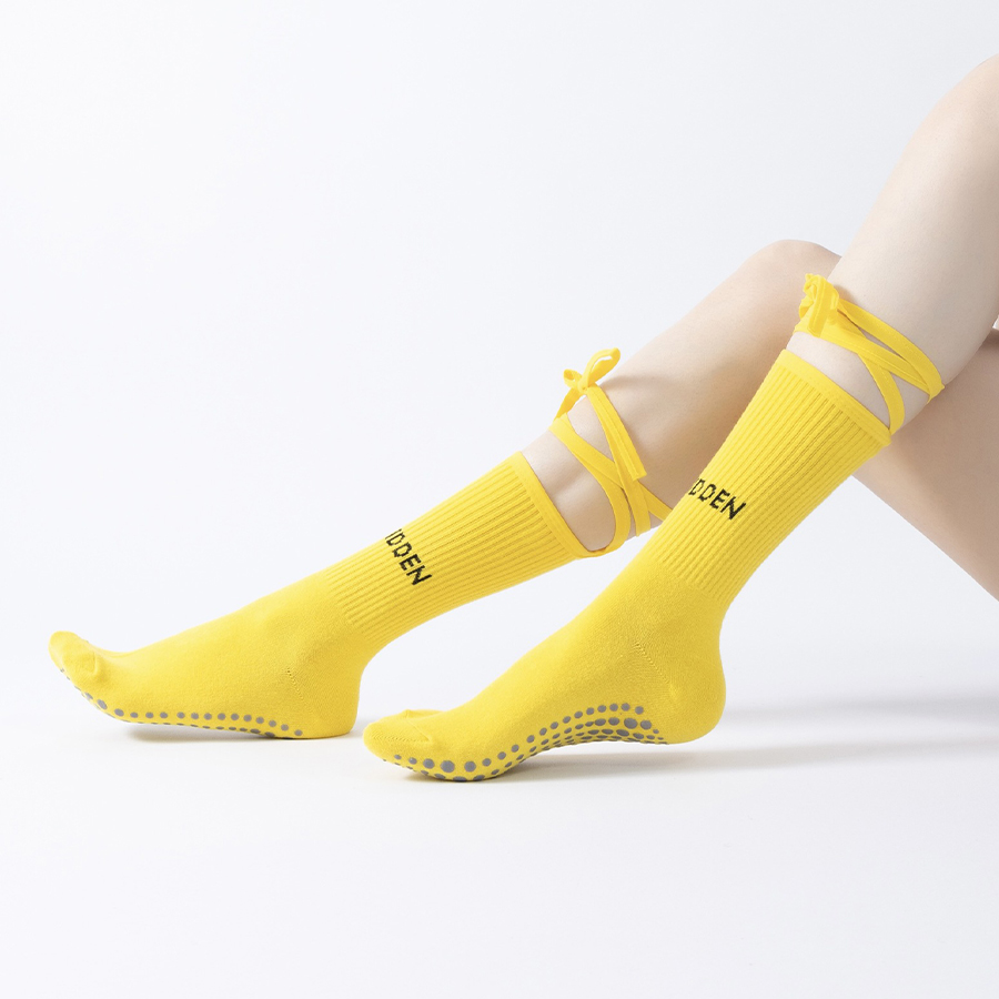 Women Bandage Yoga Socks Cotto - Grip Sock Yoga review and price