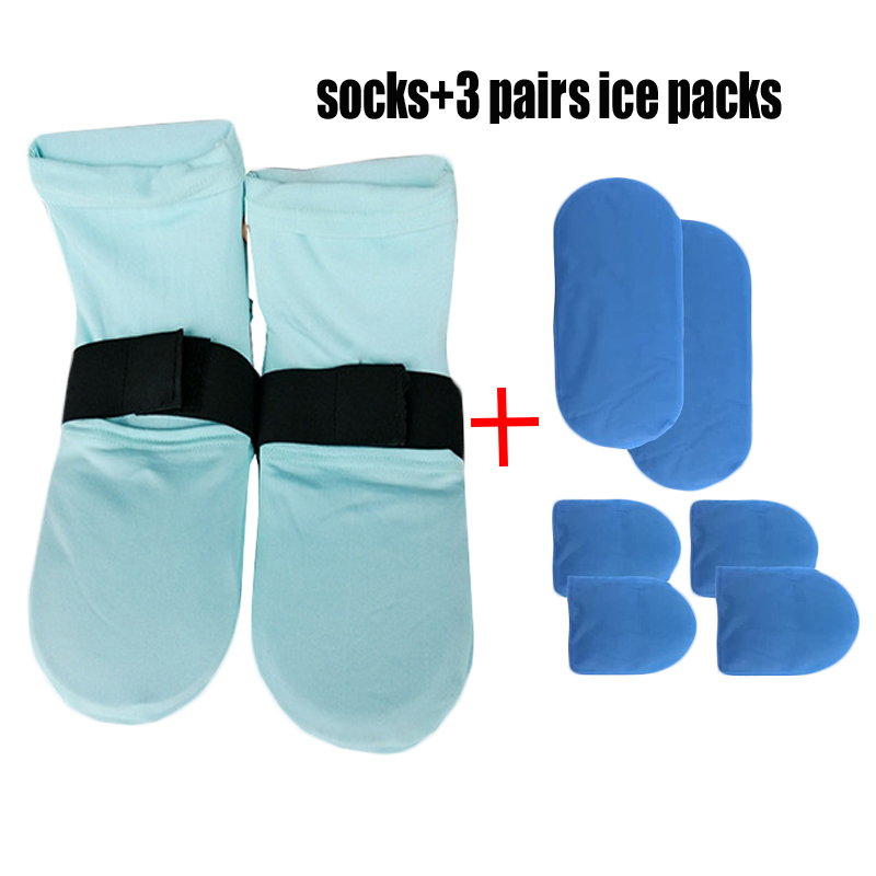 Sky blue burns injury relaxes  - Cotton Crew Sock Pack review and price