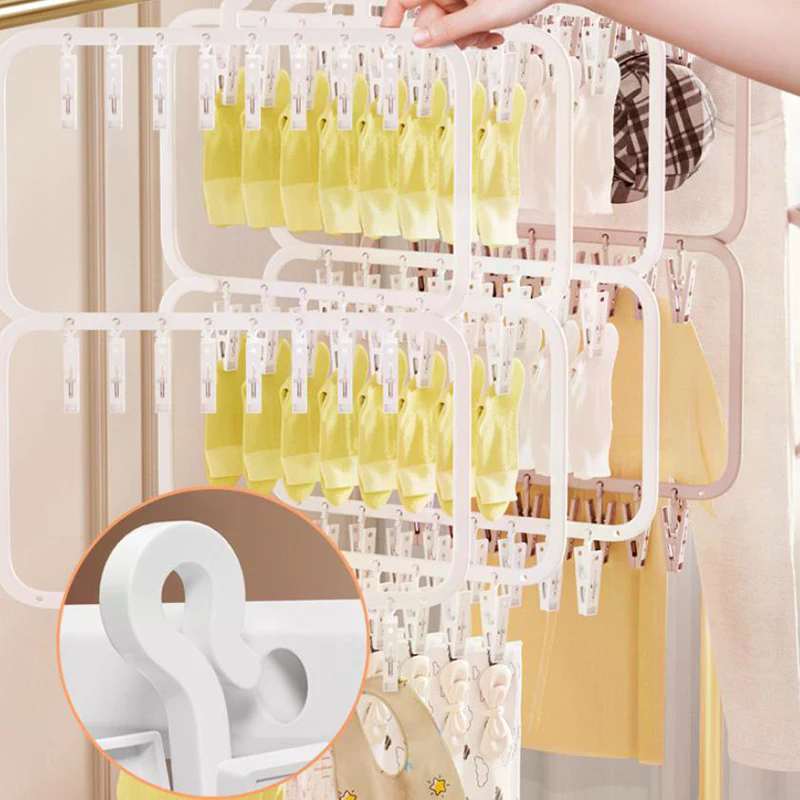 Multi-clip Sock Drying Rack Mu - Sock Organizer Tray review and price